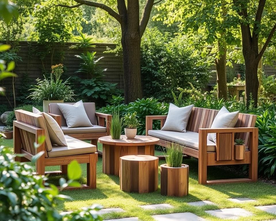 ökologische Gartenmöbel Designs