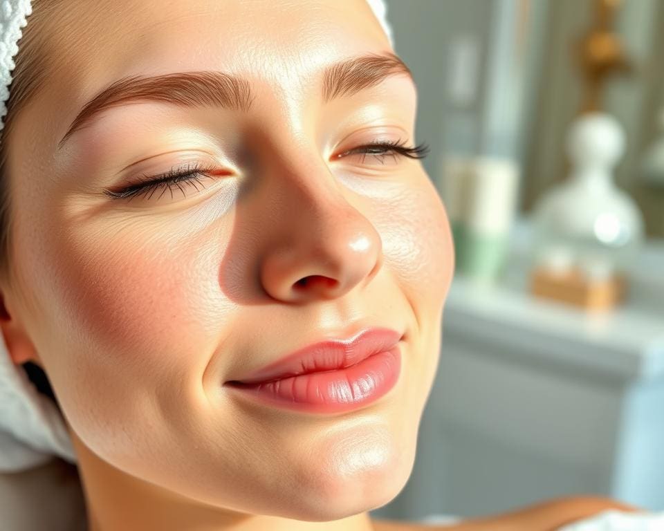 strahlende Haut HydraFacial