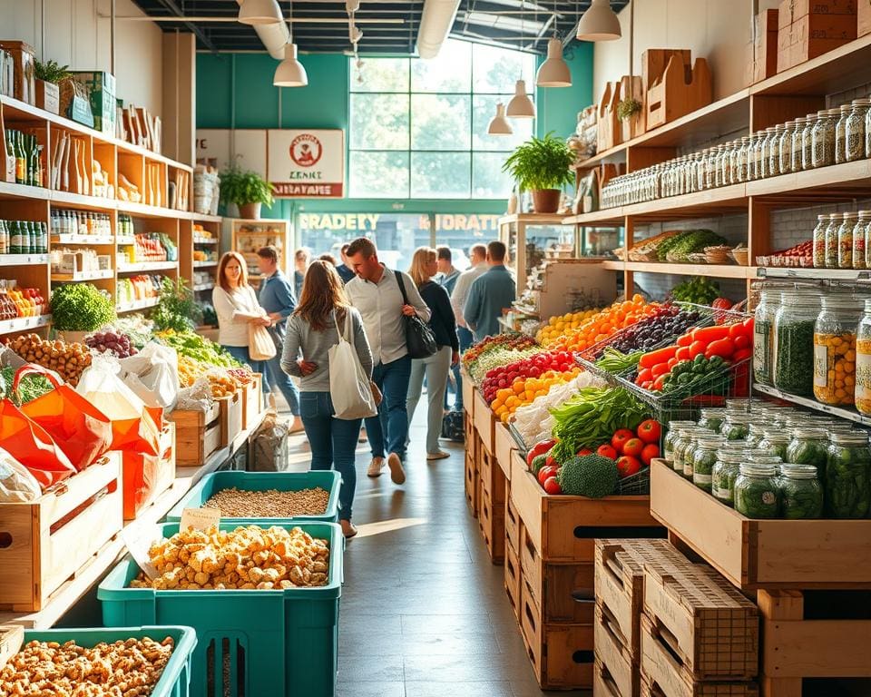 weniger Plastik beim Einkaufen