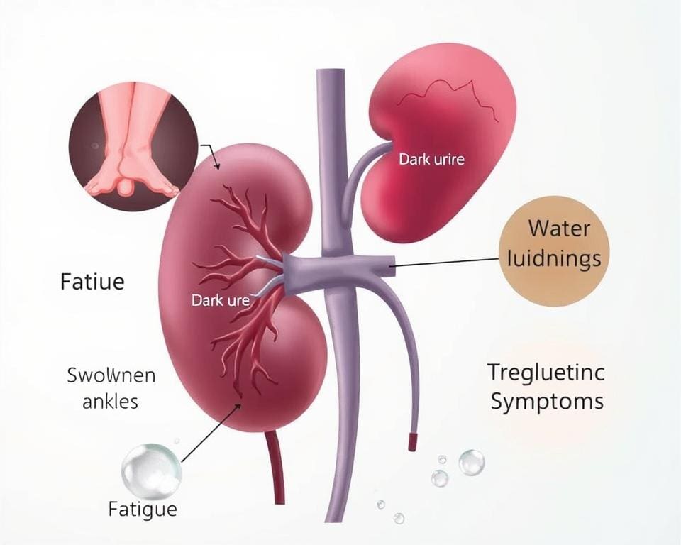Allgemeine Anzeichen von Nierenerkrankungen