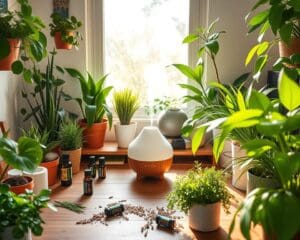 Aromatherapie für einen produktiven Tag