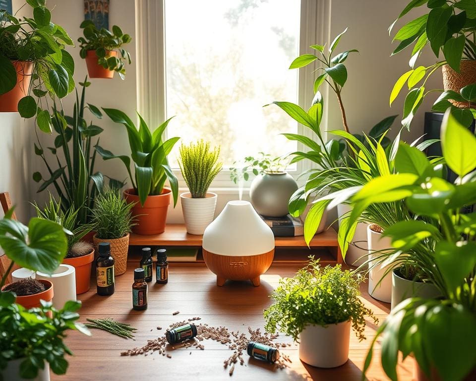 Aromatherapie für einen produktiven Tag