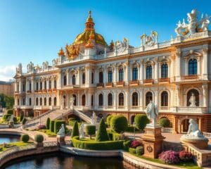 Barocke Paläste in St. Petersburg, Russland