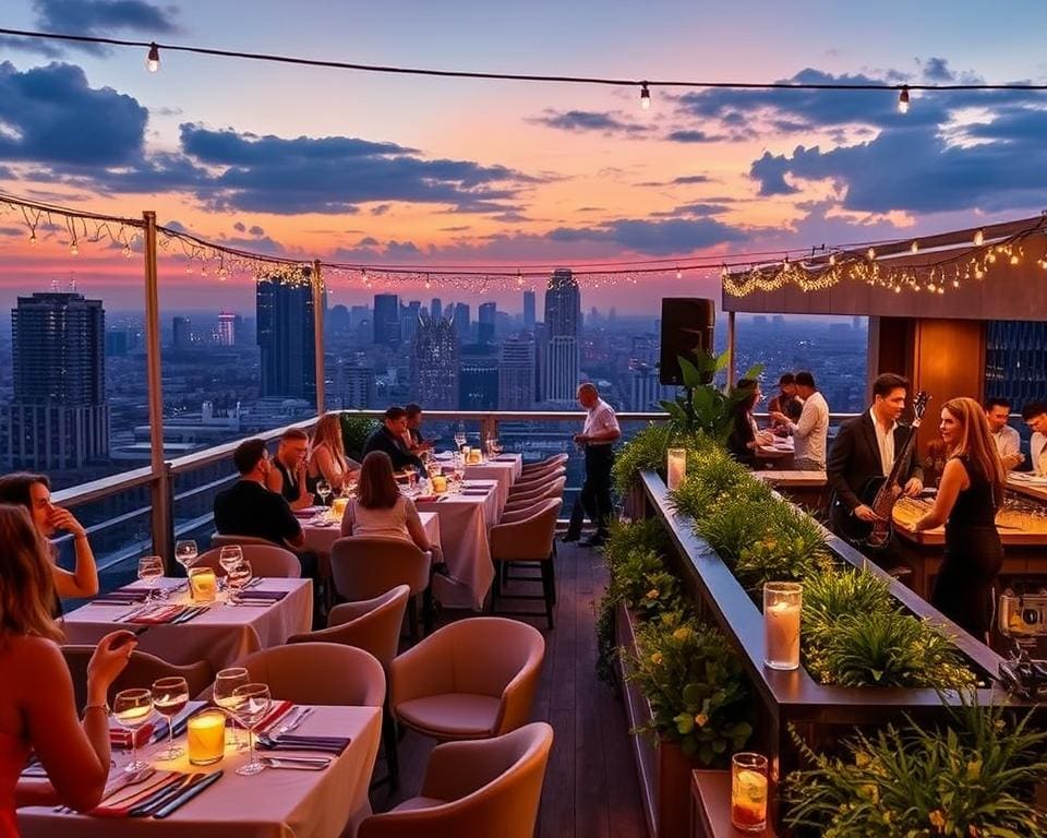 Besondere Events Rooftop-Bars