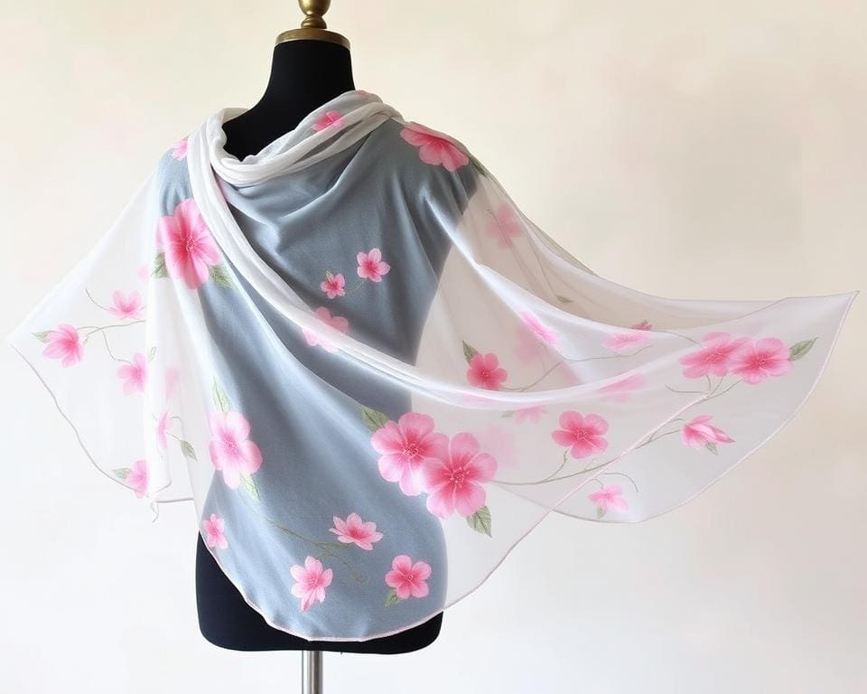 Capes mit Blumenmustern: Feminin und elegant