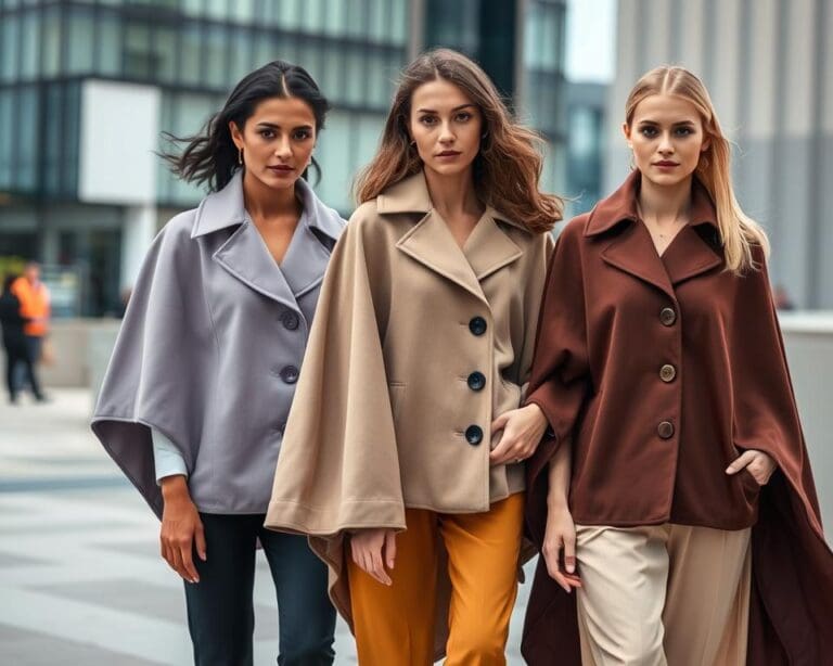 Capes mit Knöpfen: Funktionalität und Stil vereint