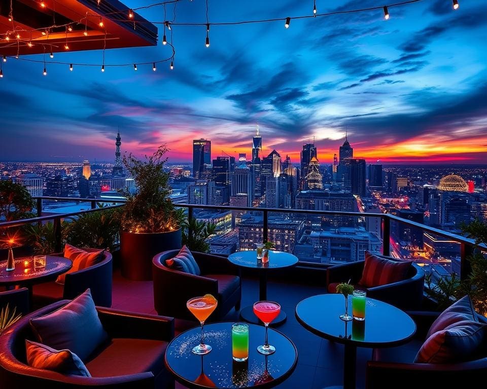 Cocktail Bars mit Aussicht