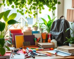 DIY-Projekte für nachhaltige Schulmaterialien