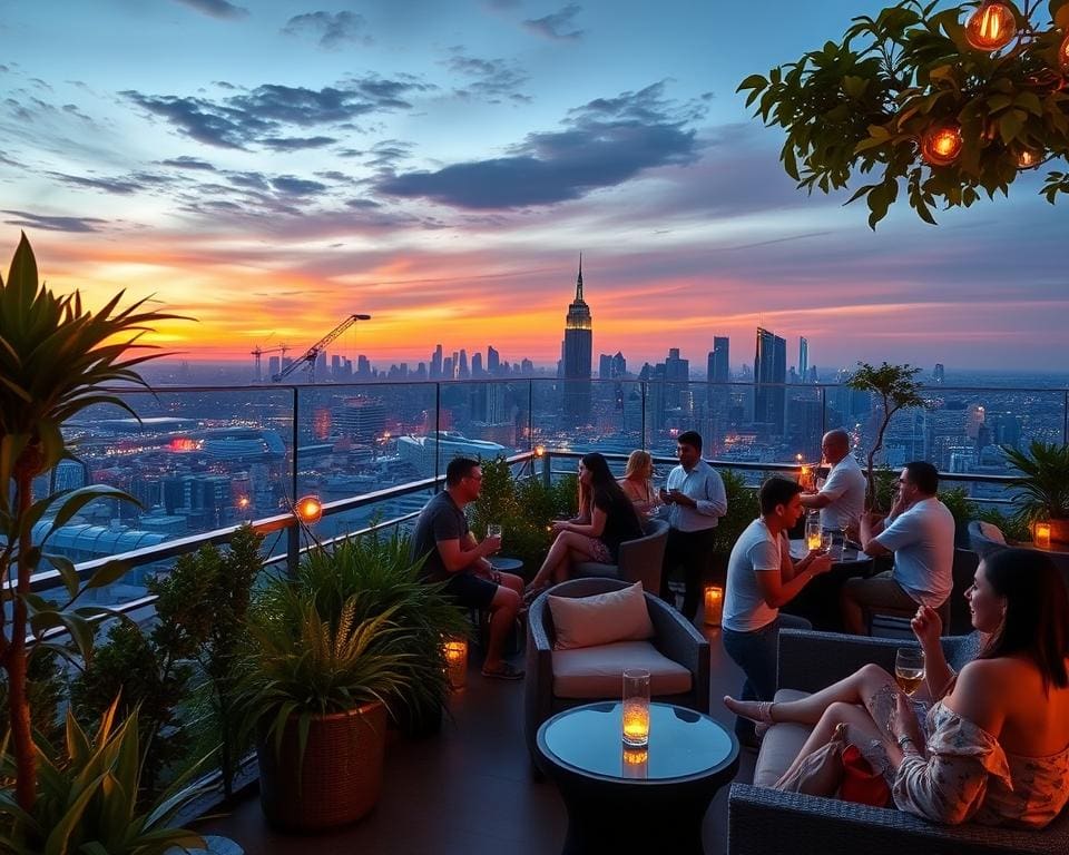 Die besten Rooftop-Bars für unvergessliche Nächte