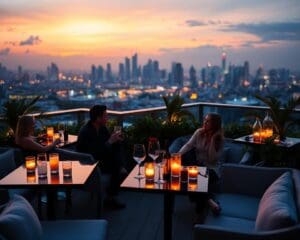 Die schönsten Rooftop-Bars für romantische Dates