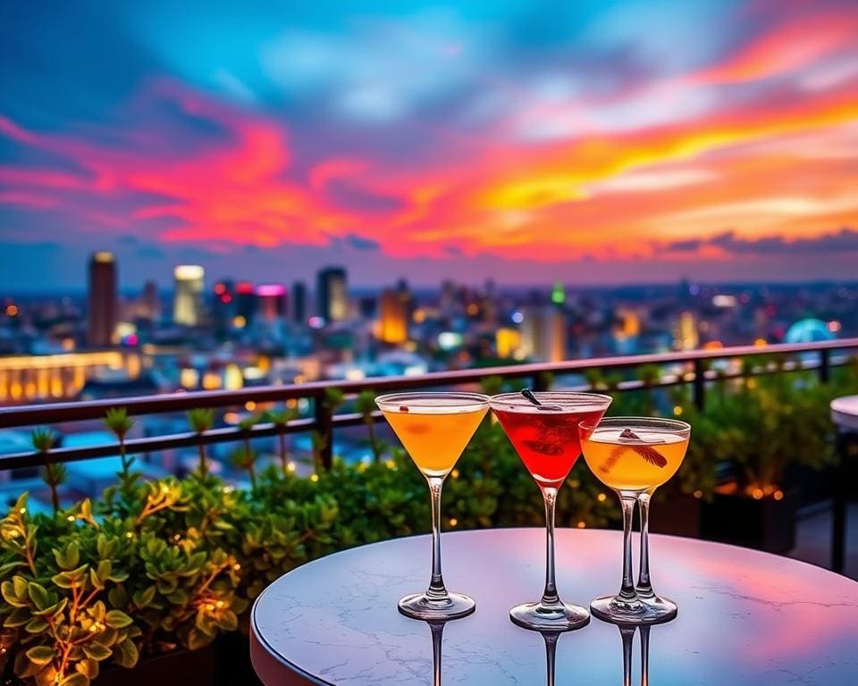 Die schönsten Rooftop-Spots für Cocktails mit Freunden