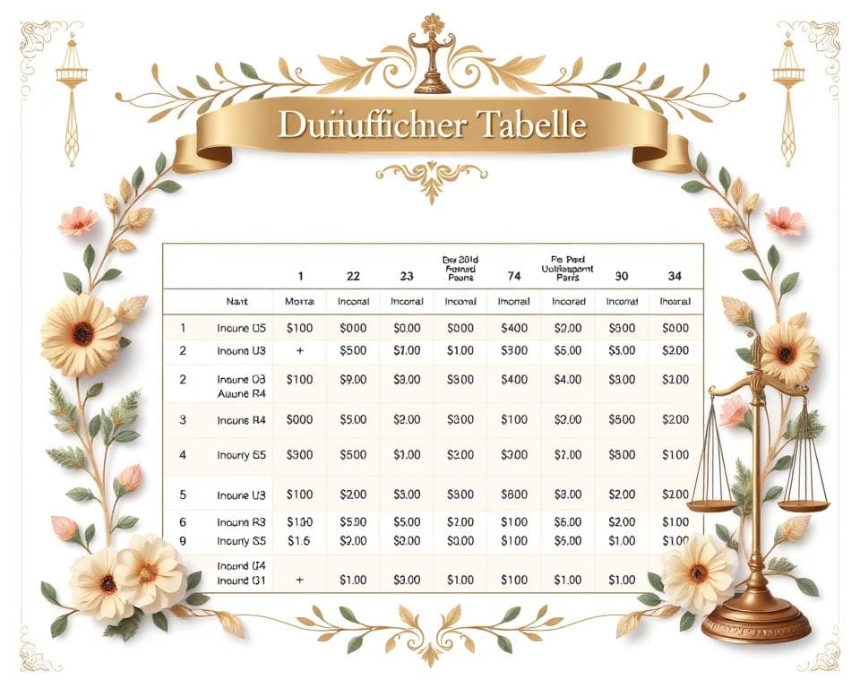 Düsseldorfer Tabelle