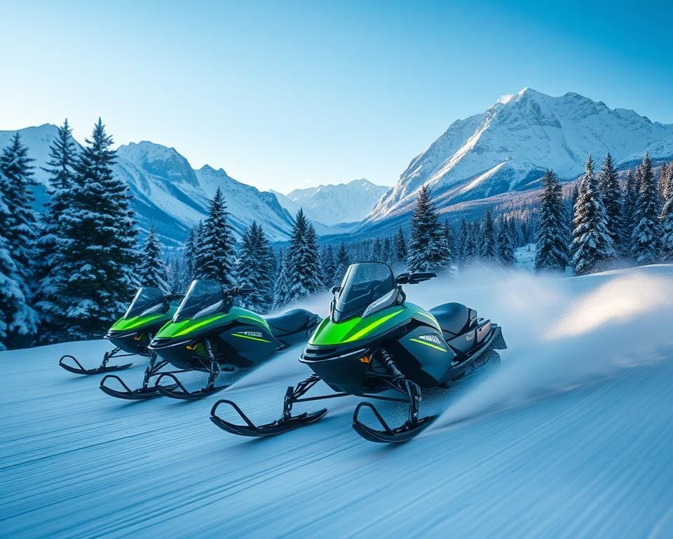 Elektrische Schneemobile: Abenteuer mit grünem Antrieb