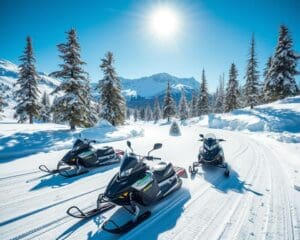 Elektrische Schneemobile für den Bergsport