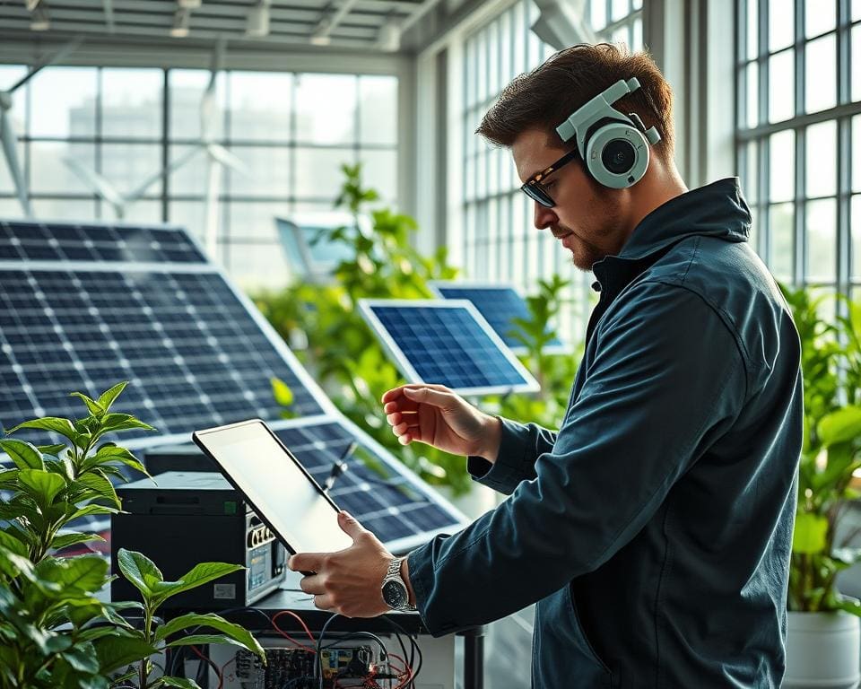 Elektrotechniker Lösungen nachhaltige Stromversorgung