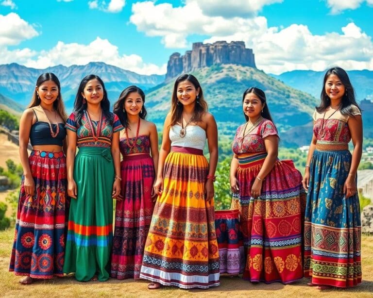 Ethno-Röcke: Wie Sie den globalen Look tragen