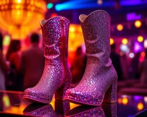 Glitzerstiefel: Der perfekte Auftritt bei Partys