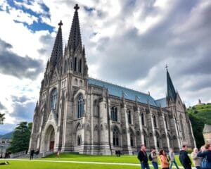 Gotische Kathedralen in Trondheim, Norwegen