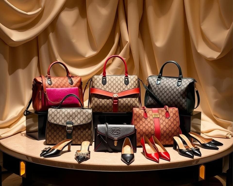 Gucci Handtaschen und Schuhe