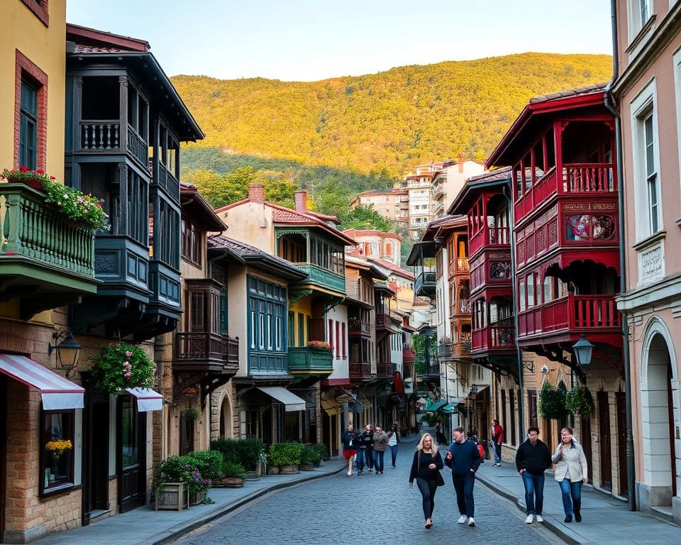 Historische Viertel in Tiflis, Georgien