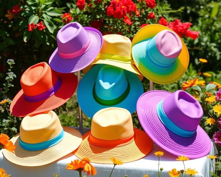Hüte mit Farbverlauf: Die Trend-Accessoires für den Sommer