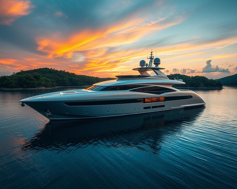 Hybrid-Luxusyachten: Design trifft Effizienz