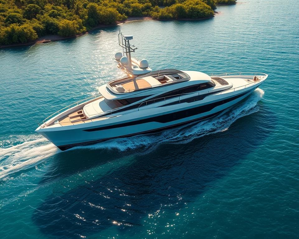Hybrid-Luxusyachten Design und Effizienz