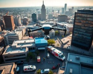 Können Drohnen die Effizienz von Rettungsdiensten steigern?
