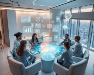 Können holografische Displays die Zusammenarbeit in hybriden Teams erleichtern?