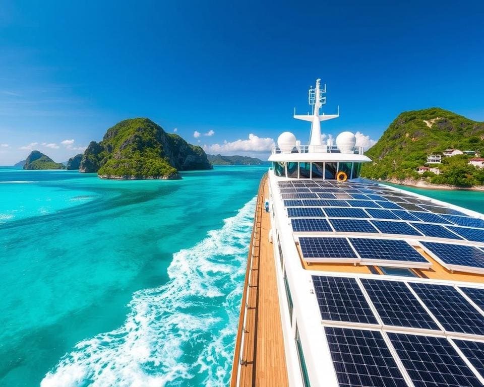 Kreuzfahrtschiffe mit Solartechnik: Umweltfreundlich unterwegs