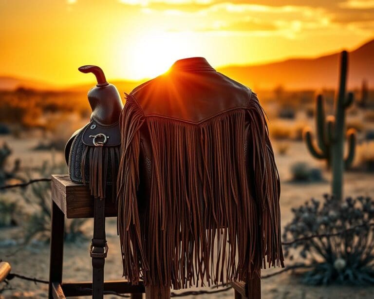 Lederjacken mit Fransen: Western-Look im Fokus