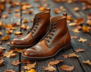 Lederstiefel in Cognac-Tönen: Ein Klassiker für den Herbst