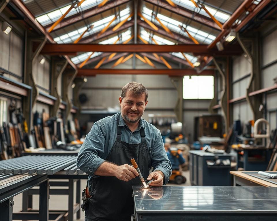 Metallarbeiter: Innovative Konstruktionen für moderne Architektur