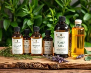 Natürliche Haaröle für gesundes Haarwachstum