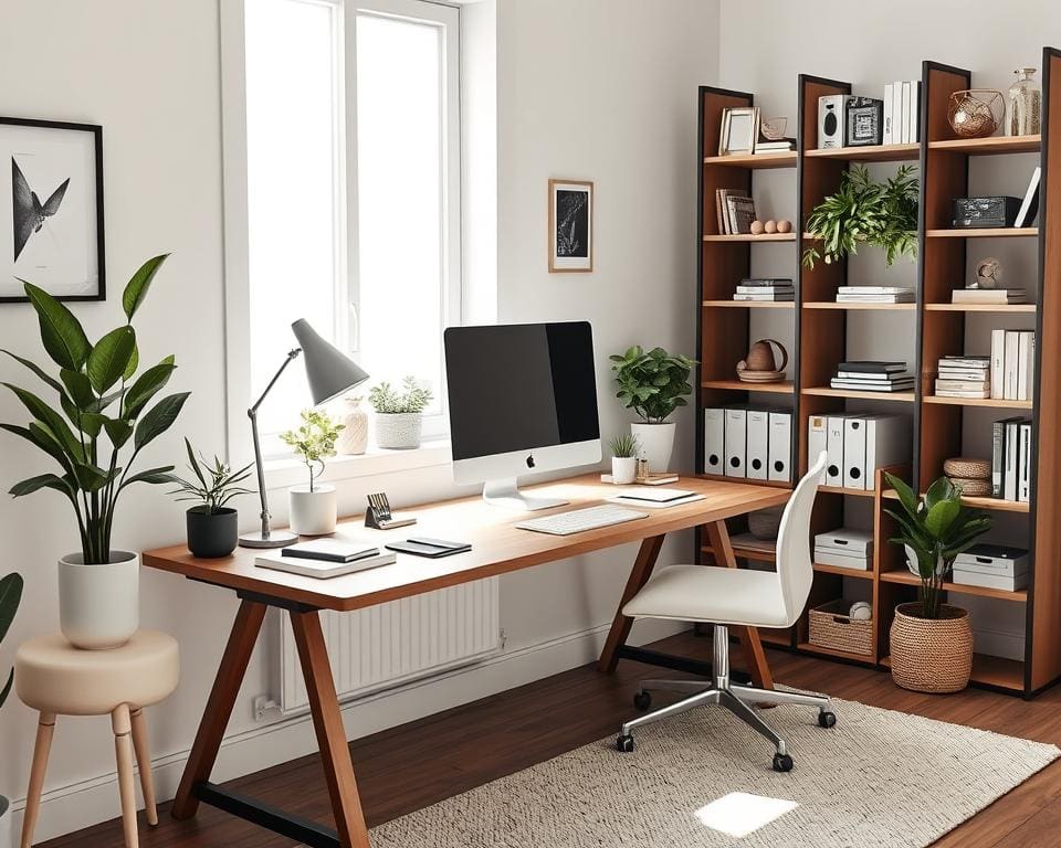 Ordnung im Arbeitszimmer