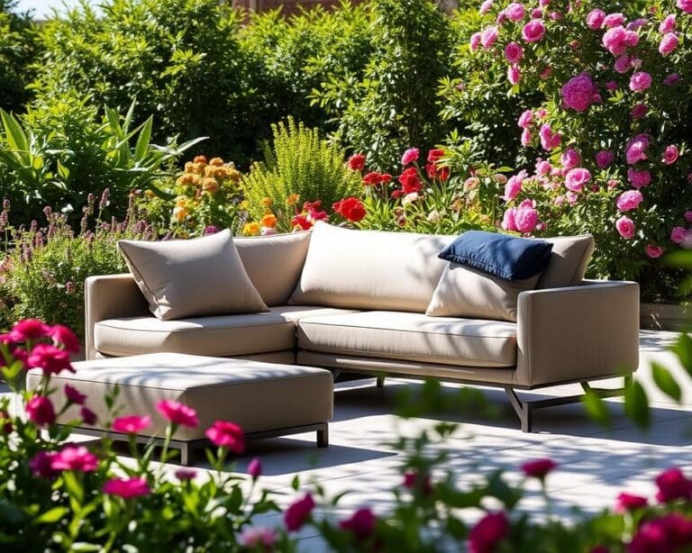 Outdoor-Sofas von Fermob: Komfort und Stil für den Garten