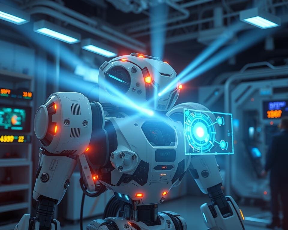 Präzision Photonik-Sensoren Steuerung von Robotersystemen