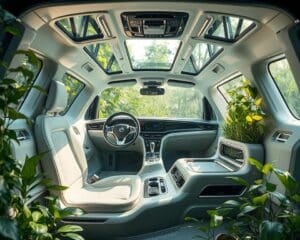 Recyclingfähige Bauteile in modernen Fahrzeugen