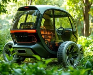 Recyclingfähige Komponenten in modernen Fahrzeugen