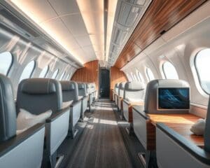 Recyclingfreundliche Materialien in modernen Flugzeugen