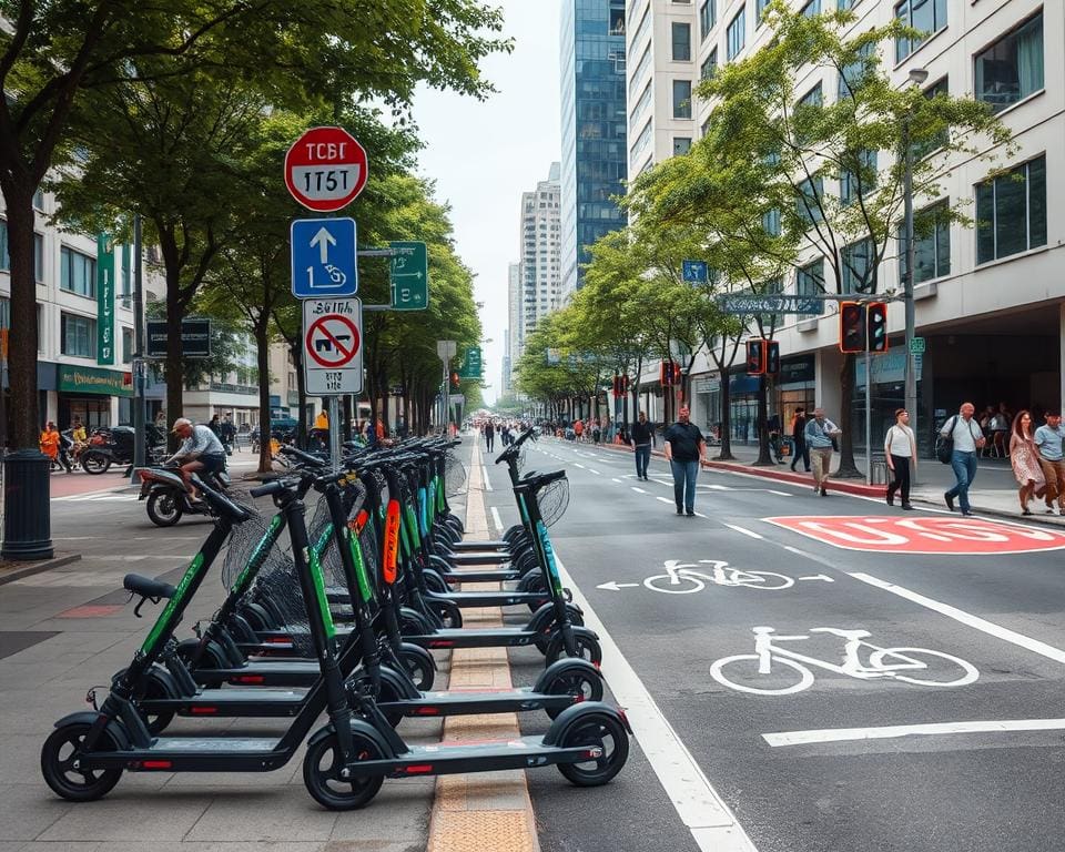 Regelungen und Vorschriften für E-Scooter im Verkehr