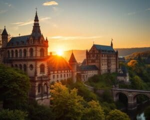 Renaissance-Schlösser in Heidelberg, Deutschland