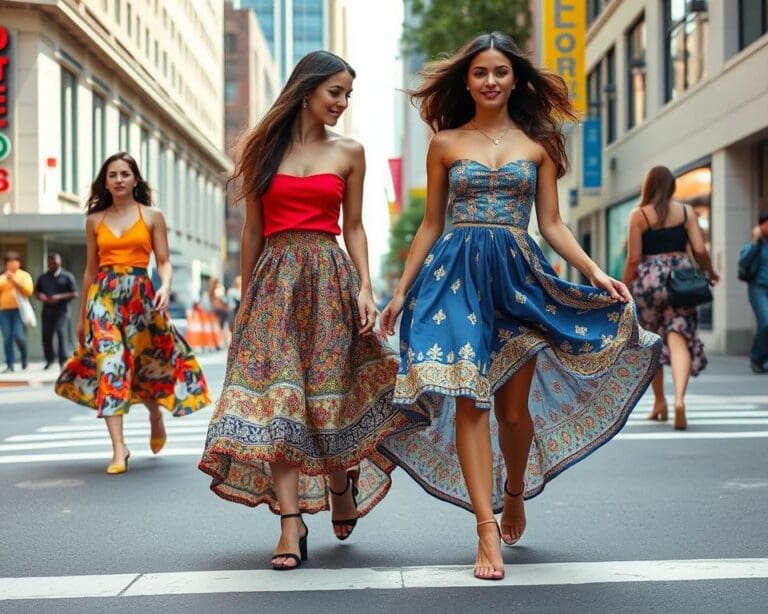 Röcke mit asymmetrischem Schnitt: Ein Hingucker für den Alltag