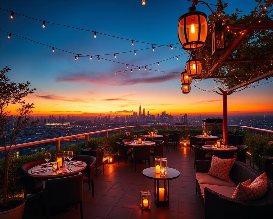 Rooftop-Bars mit Ausblick