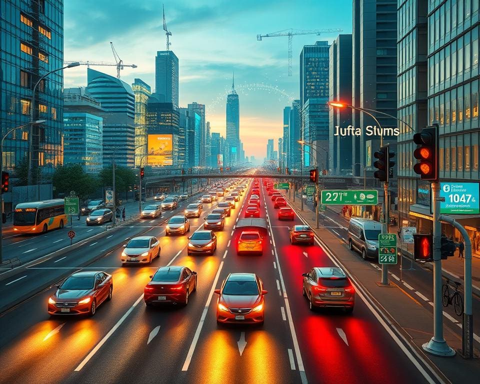 Smarte Verkehrsoptimierung durch digitale Zwillinge