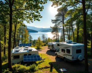 Solarbetriebene Freizeitfahrzeuge für Campingfans