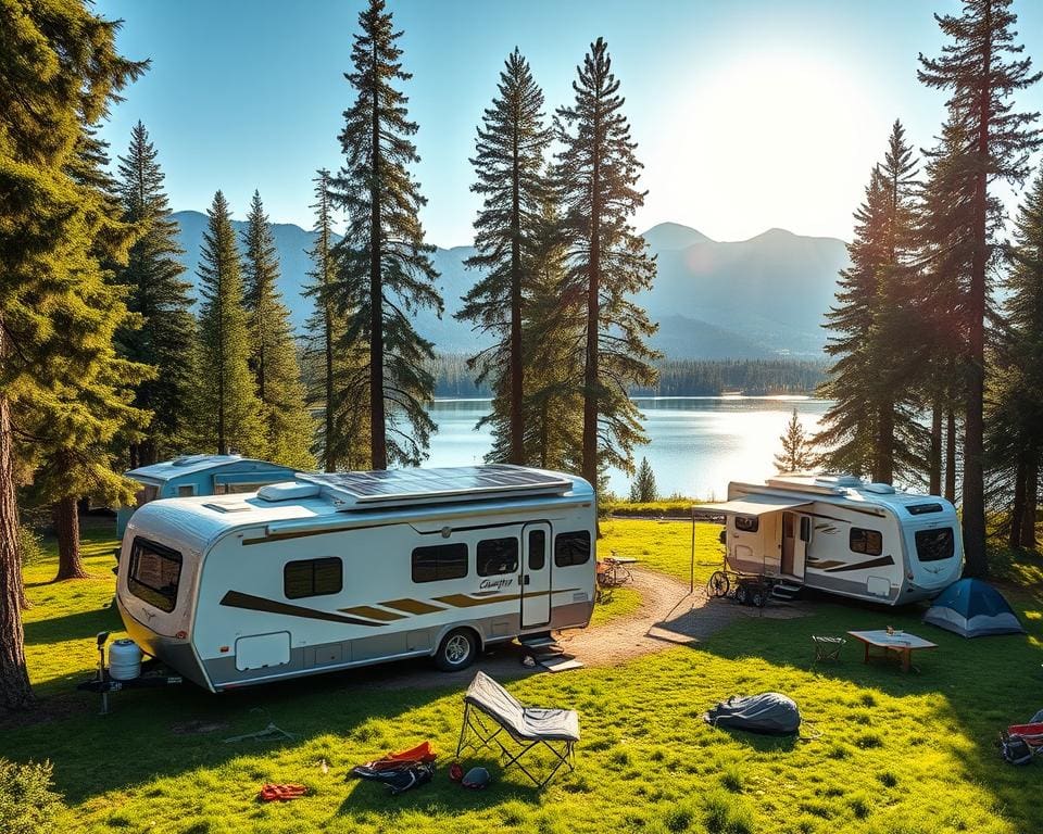 Solarbetriebene Freizeitfahrzeuge