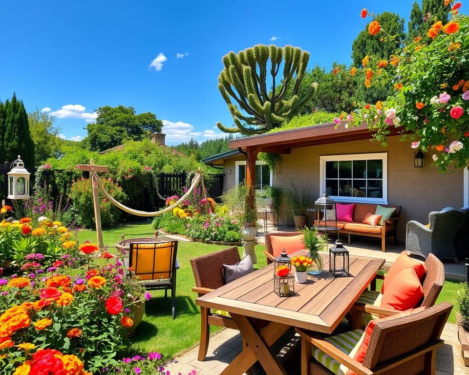 Sommerliche Gestaltungsideen für den Garten