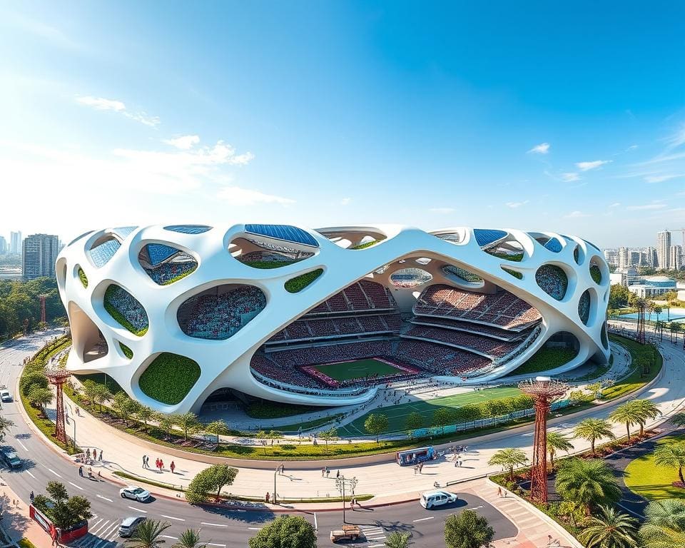 Stadion Design innovative Konzepte