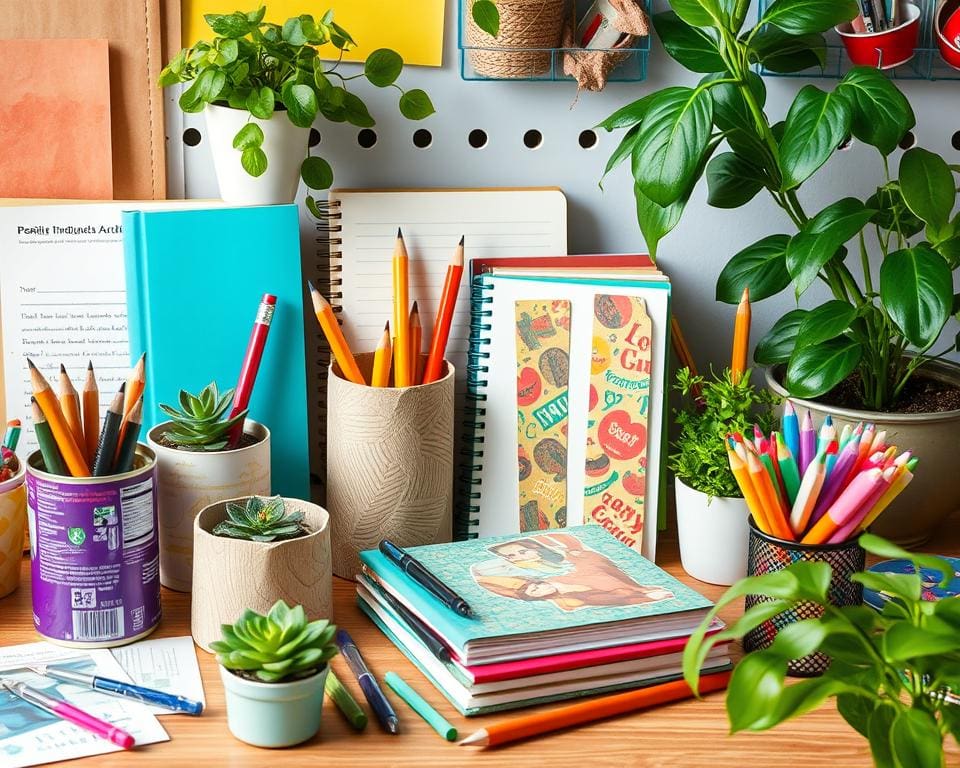 Upcycling Ideen für Schulmaterialien Upcycling Ideen für Schulmaterialien